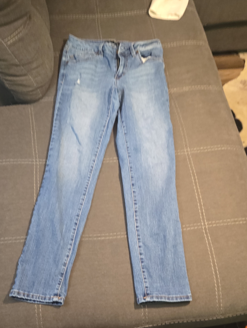 1822 Denim Light Blue Straight Leg Women's Jeans